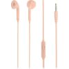 Tellur In-Ear Headset Fly, Noise reduction Memory Foam Ear Plugs pink