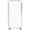 Evelatus P30 Lite Silicone Transparent with Necklace TPU Strap Huawei Gold