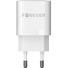Forever TC-05 GaN PD charger 1x USB-C 1x USB 33W white