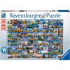 Ravensburger Puzzle 3000 pc 99 Beautiful Places in Europe