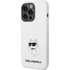 Karl Lagerfeld iPhone 14 Pro Liquid Silicone Choupette NFT Case Apple White