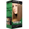 EC SUBLIME PROFESSIONAL HAIR COLOR CREAM COLOR PRO 8 LIGHT BLONDE 50 ML - Matu krāsa ar keratīnu