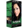 EC SUBLIME PROFESSIONAL HAIR COLOR CREAM COLOR PRO 1.1 BLUE BLACK 50 ML - Matu krāsa ar keratīnu