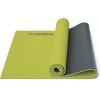 Yoga mat Toorx MAT176 PVC 173x60x0,6 PVC lime green/gray