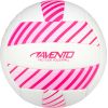 Volleyball ball AVENTO 16VF Pink/White PVC leather