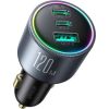 Car charger Joyroom JR-CCN07 , 3-Port C to C, 120 W, (Gray)