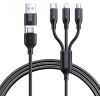 USB cable Joyroom  S-2T3018A15 5in1 USB-C / Lightning / 3.5A /1.2m  (black)