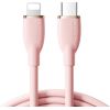 Joyroom Cable Colorful 30W USB C to Lightning SA29-CL3 / 30W / 1,2m (pink)