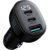 Car charger Joyroom JR-CCD04 , 2A1C 30W, Digital Display