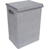 Laundry basket MAX MILO 40x30xH60cm, light grey