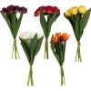 Artificial flower FLOWERLY 5pcs/set, tulips extra, mix