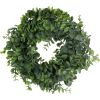 Wreath GREENLAND D29cm, eucalyptus