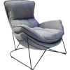 Armchair DIVA grey