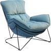 Armchair DIVA light petrol