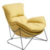 Armchair DIVA ocher yellow