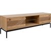 TV table CINDY 180x40xH55cm, MDF oak