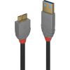 CABLE USB3.2 A TO MICRO-B 0.5M/ANTHRA 36765 LINDY