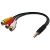 ADAPTER 3.5MM TO 3XPHONO F/35539 LINDY