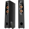Fenda F&D T-60X PRO 2.0 Floorstanding Speakers, 120W RMS ( 60Wx2), 1'' Tweeter + 4'' Speakers x2 + 8'' Subwoofer for each channel, BT 5.3/Optical/COAXIAL/AUX/USB/FM/Karaoke function/LED Display/Remote control/Microphone/Wooden, Touch buttons, Black