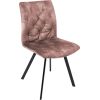 Chair AFTON dark pink velvet