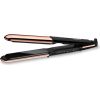 BaByliss Straight & Curl Brilliance Curling iron Warm Black, Rose 3 m