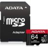 A-data ADATA High Endurance MicroSDXC 64 GB Class 10 UHS-I/U3 A2 V30 (AUSDX64GUI3V30SHA2-RA1)