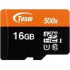 TeamGroup 500x MicroSDHC 16 GB Class 10 UHS-I/U1  (TUSDH16GUHS03)