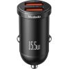 Mcdodo CC-2950 car charger, 2x USB, 15.5W (black)