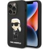 Karl Lagerfeld KLHCP14LSNIKBCK Aizmugurējais Apvalks Priekš Apple iPhone 14 Pro