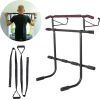 Durvju rāmja šķērssija/paralēlājs ar treniņu siksnām inSPORTline HR5004 70-92cm (līdz 200kg)