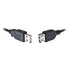 Gembird USB 2.0 A- A-socket 75cm cable Black