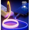 Кабель Fusion LED USB-C - Apple Lightning 20 Вт | 2,4 А | 100 см