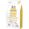 BRIT Care Mini Hair&Skin Salmon&Herring - dry dog food - 2 kg