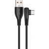 KAKUSIGA KSC-417 USB-A -> USB-C кабель для зарядки 20 Вт | 100 см черный