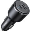 Car charger Ugreen CD239 USB-C/USB-A 63W black