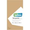 Tempered glass 2.5D Tellos Samsung S916 S23 Plus 5G black