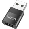 Adapter Hoco UA17 USB-A to Type-C black