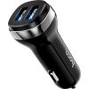 Car charger Hoco Z40 Superior Dual Port black