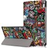 Case Smart Leather Samsung X200/X205 Tab A8 10.5 2021 graffiti