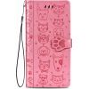 Чехол Cat-Dog Samsung A037 A03s розово
