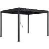 Gazebo MIRADOR-88 3x3,6m, dark grey