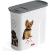 Curver Trauks barības uzglabāšanai Love Pets Dogs 1,5kg 2L 20,5x86x19,4cm suns