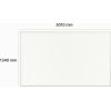 Projectio and dry erase writingboard 3010 x 1340 mm TK-Team