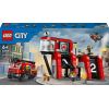 LEGO City Ugunsdzēsēju depo un ugunsdzēsēju auto (60414)