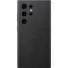 Samsung Galaxy S24 Ultra Vegan Leather Cover Black