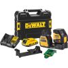 DeWALT DCE088D1G18-QW Krustlīniju lāzera līmeņrādis zaļš 12/18V 1x2Ah TSTAK