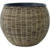 Puku pods WICKER D40xH32cm, gaiši bruns Interjera un Dizaina priekšmeti