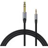 3.5mm TRS Male to 6.35mm Male Audio Cable 5m Vention BAUHJ Gray