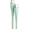 USB-C 2.0 to USB-C 5A Cable Vention TAWGF 1m Light Green Silicone