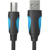 USB 2.0 A to USB-B printer cable Vention VAS-A16-B100 1m Black
